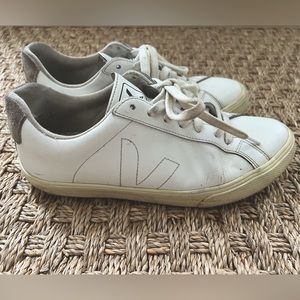 Veja Esplar Leather Logo Sneakers